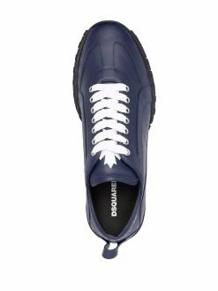 Dsquared2 baskets en cuir