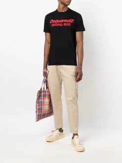 Dsquared2 t-shirt Original Beer à slogan imprimé