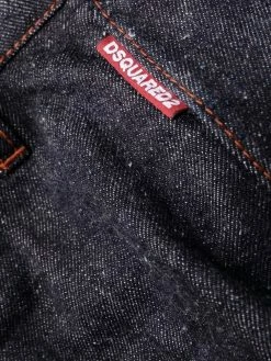 Dsquared2 jean imprimé à taille haute