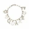 Dsquared2 bracelet en chaîne à breloques logo
