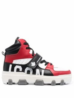 Dsquared2 baskets montantes colour block
