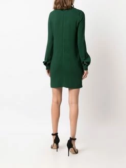 Dsquared2 robe évasée à col lavallière