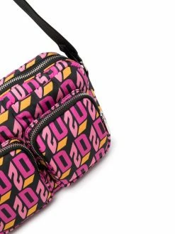 Dsquared2 sac à bandoulière à imprimé monogrammé