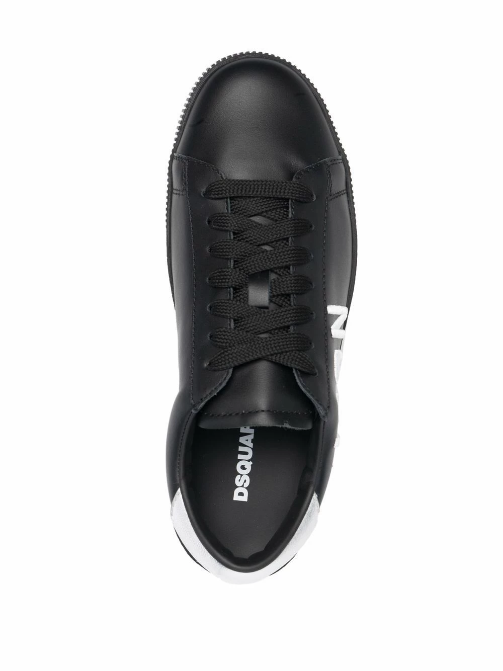 Prix Imbattable Dsquared2 Baskets en cuir à imprimé Icon femme 6 Dsquared2 baskets en cuir à imprimé Icon