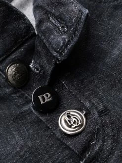 Dsquared2 Jean court à effet usé Prix Accessible jeans courts femme 16 Dsquared2 jean court à effet usé