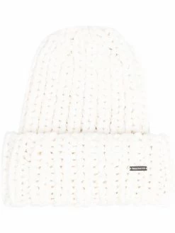 Dsquared2 bonnet en maille épaisse