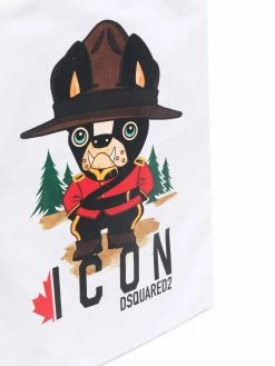 Dsquared2 sac cabas Icon à imprimé graphique