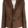 Dsquared2 blazer à motif pied-de-poule