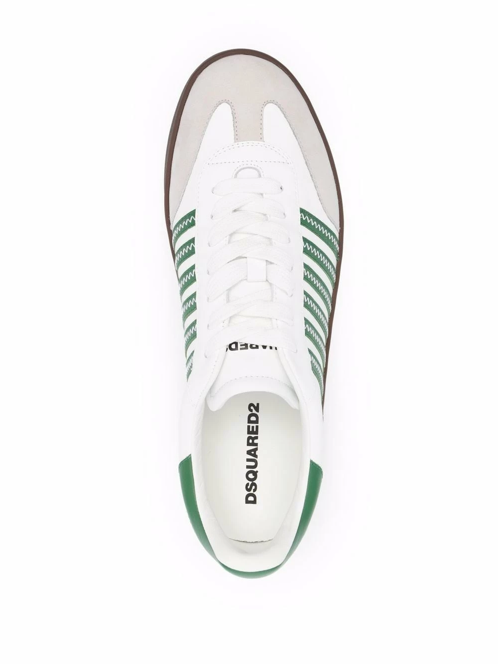 Prix Sacrifiés Dsquared2 Baskets à rayures baskets basses homme 6 Dsquared2 baskets à rayures