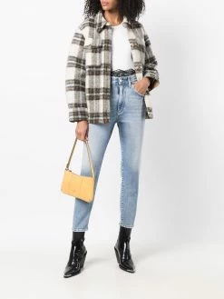 Dsquared2 jean droit à taille haute