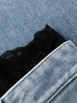 Dsquared2 jean droit à taille haute