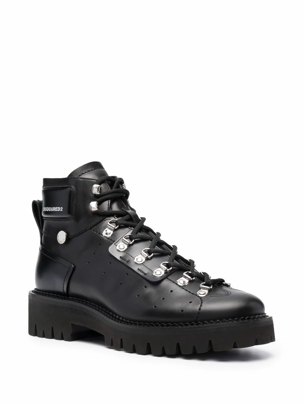 Dsquared2 Bottines lacées en cuir Vendre-Réclame bottes femme 4 Dsquared2 bottines lacées en cuir