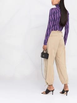 Dsquared2 pantalon ample à taille haute