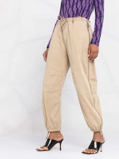 Dsquared2 pantalon ample à taille haute