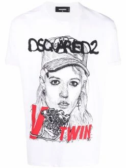 Dsquared2 t-shirt à imprimé graphique