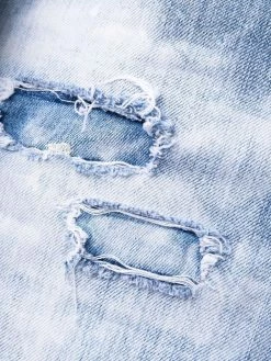 Dsquared2 jean slim à effet délavé