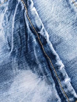 Dsquared2 jean slim à effet délavé