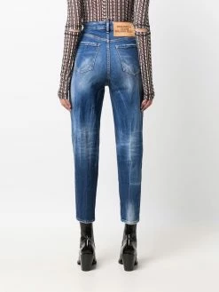 Dsquared2 Jean skinny à effet usé Bon Rapport Coût-Efficacité jeans skinny femme 12 Dsquared2 jean skinny à effet usé