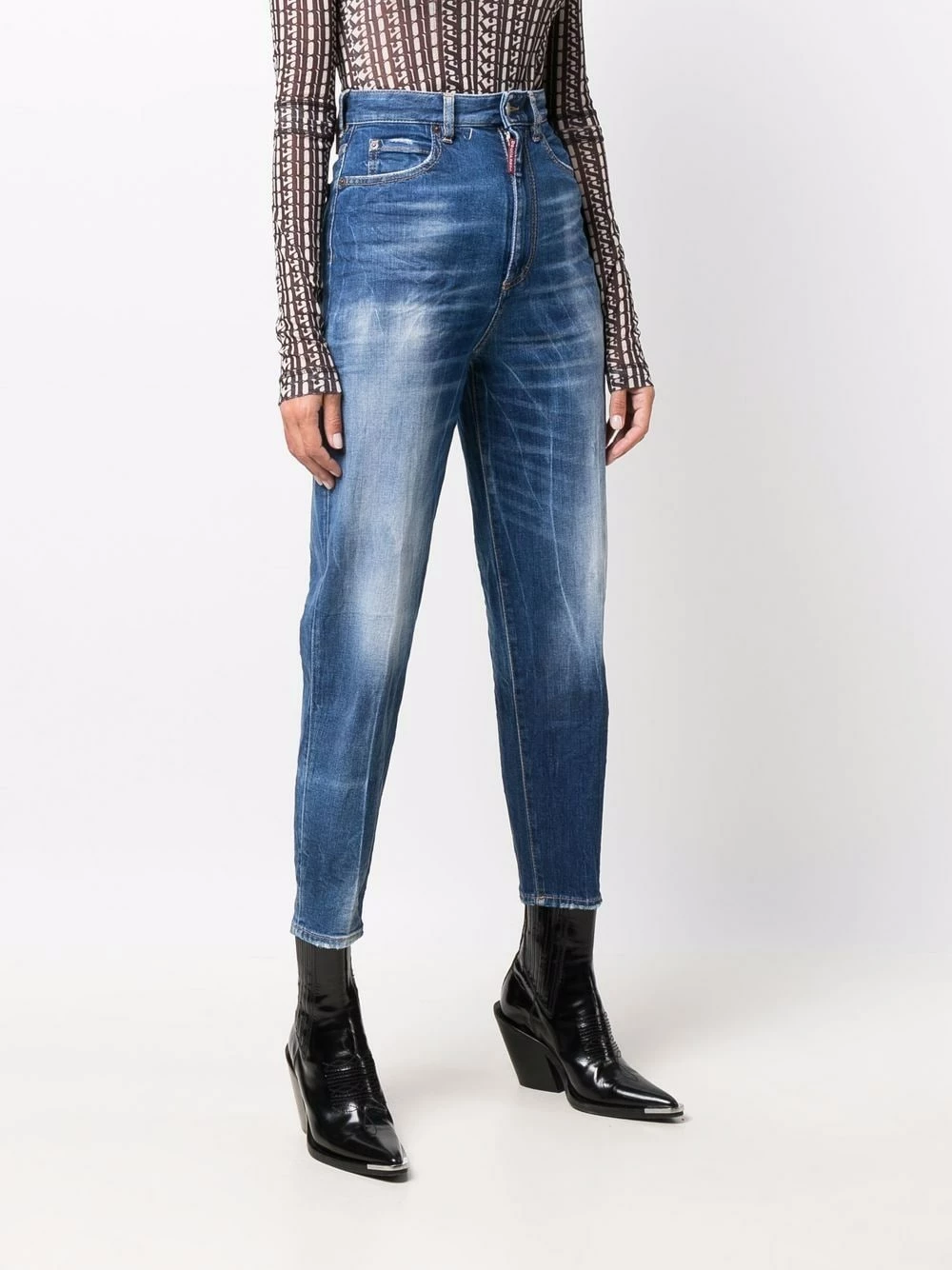 Dsquared2 Jean skinny à effet usé Bon Rapport Coût-Efficacité jeans skinny femme 5 Dsquared2 jean skinny à effet usé
