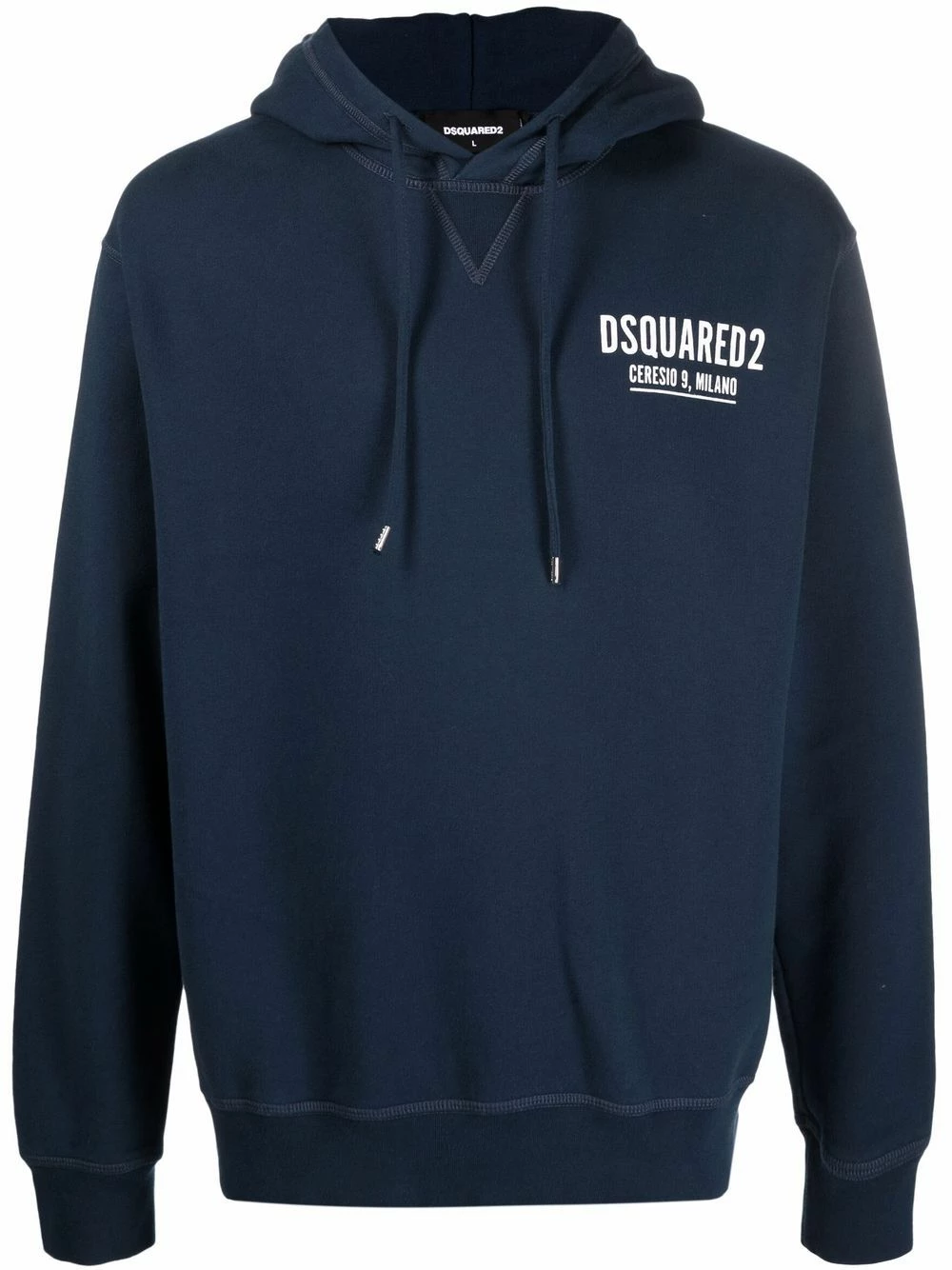Dsquared2 Hoodie à logo poitrine Petit Prix hoodies homme 3 Dsquared2 hoodie à logo poitrine