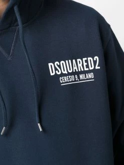 Dsquared2 Hoodie à logo poitrine Petit Prix hoodies homme 11 Dsquared2 hoodie à logo poitrine