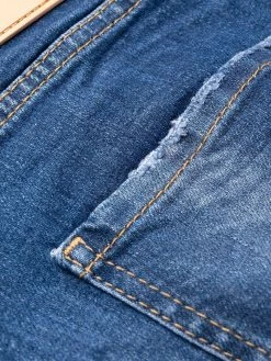 Dsquared2 jean délavé à taille haute