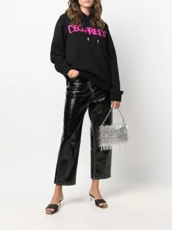 Dsquared2 hoodie à logo imprimé