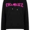 Dsquared2 hoodie à logo imprimé
