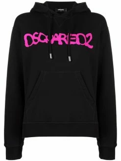 Dsquared2 hoodie à logo imprimé