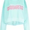 Dsquared2 sweat crop à logo imprimé