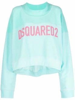 Dsquared2 sweat crop à logo imprimé