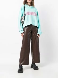 Dsquared2 sweat crop à logo imprimé