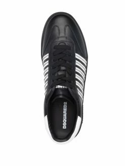 Dsquared2 baskets à détail rayé