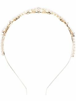 Dsquared2 diadème orné de cristal à logo