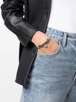 Dsquared2 bracelet à plaque logo