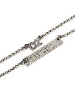 Dsquared2 bracelet à plaque logo