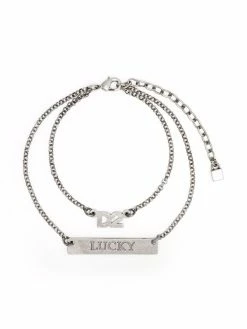 Dsquared2 bracelet à plaque logo