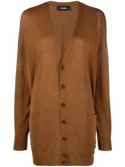 Dsquared2 cardigan à détail de logo