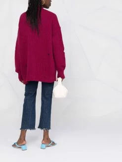 Dsquared2 cardigan en maille à effet usé