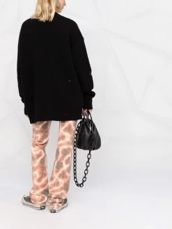 Dsquared2 cardigan en maille à effet usé