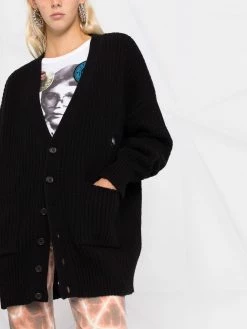 Dsquared2 cardigan en maille à effet usé