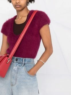 Dsquared2 haut à col v profond