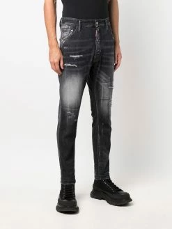 Dsquared2 jean Cool Guy à effet usé