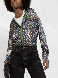 Dsquared2 chemise à imprimé foulard