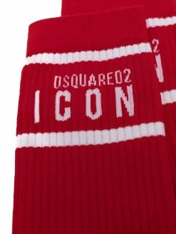Dsquared2 chaussettes Icon nervurées