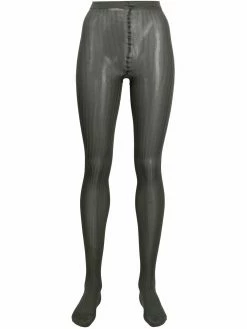 Dsquared2 collants en maille nervurée