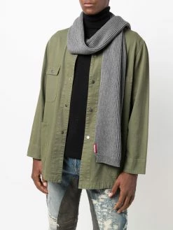 Dsquared2 ensemble bonnet-écharpe à patch logo