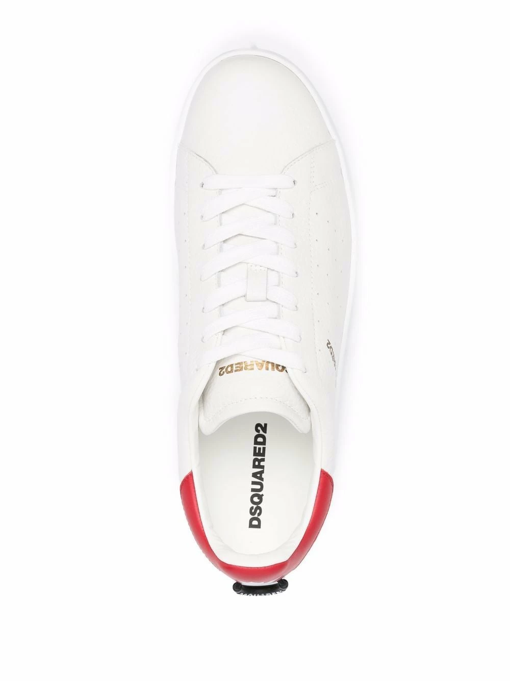 Dsquared2 En promotion Baskets Bumber à logo imprimé baskets basses homme 6 Dsquared2 baskets Bumber à logo imprimé