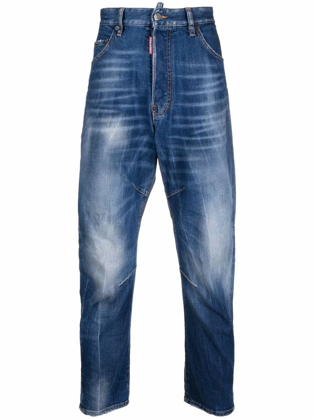Dsquared2 En promotion Jean à effet usé jeans fuselés homme 3 Dsquared2 jean à effet usé