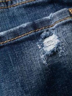 Dsquared2 jean Sharpei à effet délavé